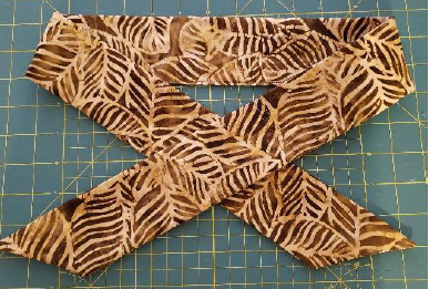 Cool Tie on cutting mat